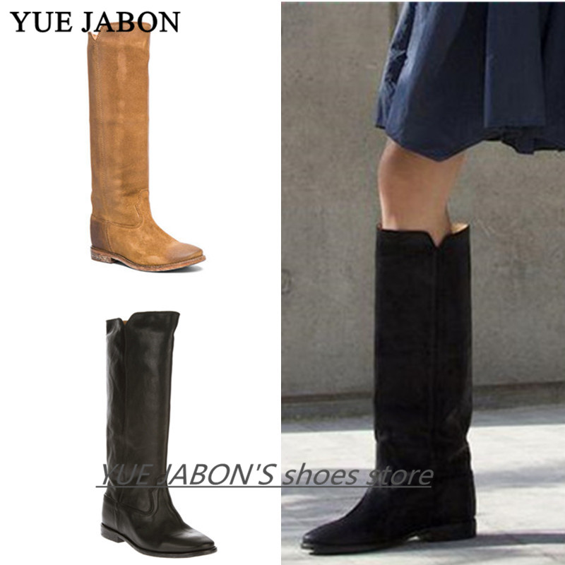 Real Photos winter boots for girls Distressed Leather Straight Long Boots Height Increasing Knee High Black ladies, As pictures
Real Photos winter boots for girls Distressed Leather Straight Long Boots Height Increasing Knee High Black ladies, As pictures