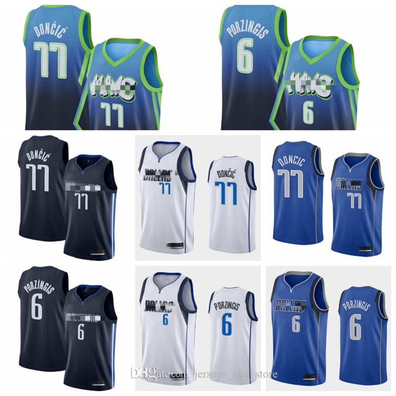 2020 Men Basketball Cheap Luka Doncic Jersey 77 Kristaps Porzingis 6 Dirk Nowitzki 41 Edition Earned City Stitched Navy Blue Black White, Color1
2020 Men Basketball Cheap Luka Doncic Jersey 77 Kristaps Porzingis 6 Dirk Nowitzki 41 Edition Earned City Stitched Navy Blue Black White, Color1