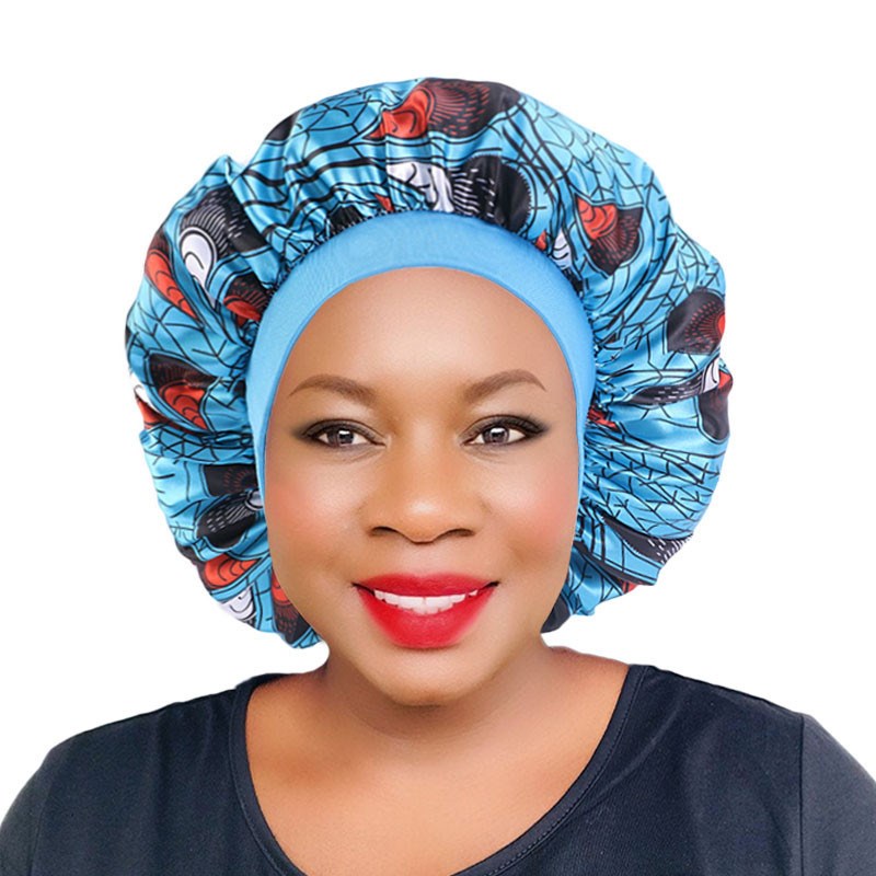Night Sleep Cap Satin Elastic Bonnet Hat for Hair Care Head Cover Hair Loss Hat Shower Caps Islamic Nightcap African print
Night Sleep Cap Satin Elastic Bonnet Hat for Hair Care Head Cover Hair Loss Hat Shower Caps Islamic Nightcap African print