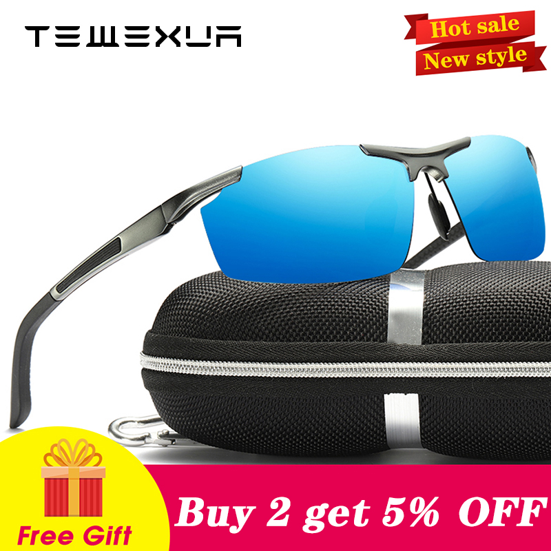 TEWEXUA Brand 2020 Ultra-light Aluminum Magnesium Sport Sunglasses Polarized Men UV400 Rectangle Outdoor Driving Sun Glasses
TEWEXUA Brand 2020 Ultra-light Aluminum Magnesium Sport Sunglasses Polarized Men UV400 Rectangle Outdoor Driving Sun Glasses