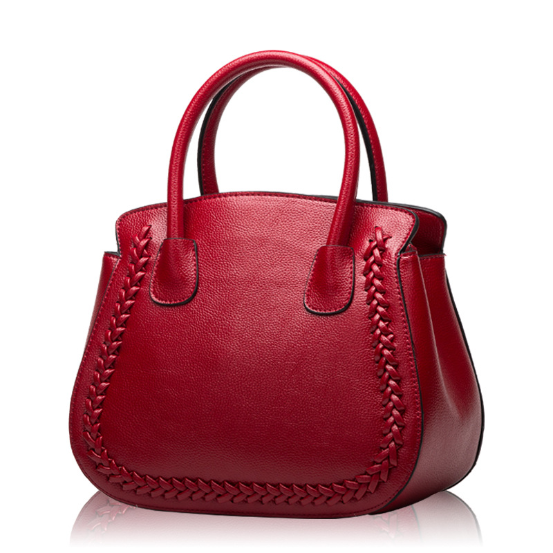 LIHONGBAOBOFashion Knitting Women Handbags Genuine Leather Hand Bag Dress Tote Bag Weave Bolsas Feminina Female Shoulder Bags, Black
LIHONGBAOBOFashion Knitting Women Handbags Genuine Leather Hand Bag Dress Tote Bag Weave Bolsas Feminina Female Shoulder Bags, Black