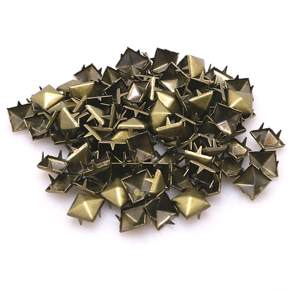 all kinds of highgrade alloy type diy clothing luggage shoes materials hardware accessories hollow rivet square nail jewelry accessories
