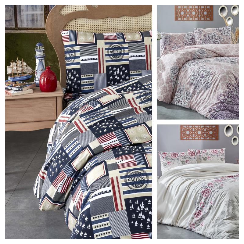 Majeste Exclusive Collection 100% Cotton Percale Bed Linen Set Ranforce Bedding Set Size 4 pcs Duvet Cover from Turkey, Julia
Majeste Exclusive Collection 100% Cotton Percale Bed Linen Set Ranforce Bedding Set Size 4 pcs Duvet Cover from Turkey, Julia