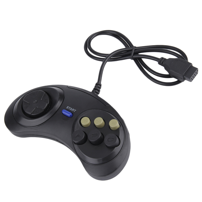 Classic Buttons Wired Handle Game Controller Gamepad Joystick Joypad For Md2 Pc Mac Gaming Accessories
Classic Buttons Wired Handle Game Controller Gamepad Joystick Joypad For Md2 Pc Mac Gaming Accessories