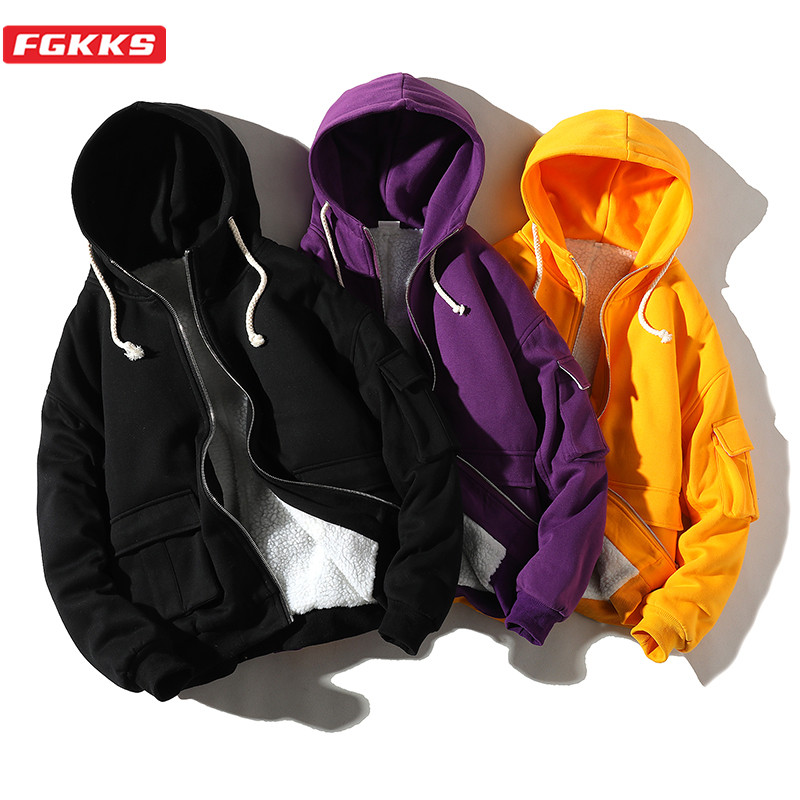 FGKKS Winter New Men Parkas Casual Brand Men' Solid Color Cotton Hooded Parka Coats Fashion Simple Parka Male, Purple
FGKKS Winter New Men Parkas Casual Brand Men' Solid Color Cotton Hooded Parka Coats Fashion Simple Parka Male, Purple