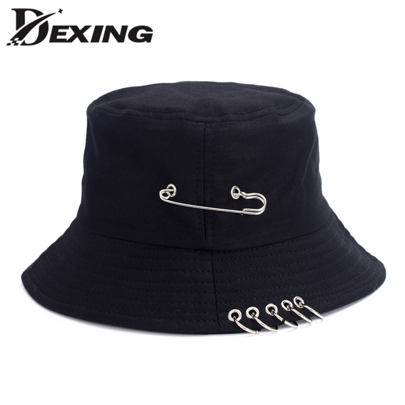 Wholesale STYLE Black Bucket Hat For Men Women Fashion K Iron Ring Bob Popular Cap 100% Handmade Summer sun hat, Like picture
Wholesale STYLE Black Bucket Hat For Men Women Fashion K Iron Ring Bob Popular Cap 100% Handmade Summer sun hat, Like picture