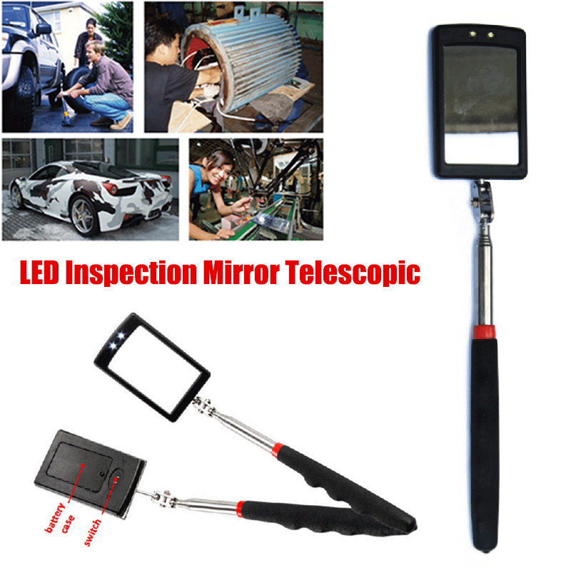New Vehicle Bottom Inspection Mirror LED Lighted Flexible Adjustable Swivel Extend Car Hand Tools USJ99
New Vehicle Bottom Inspection Mirror LED Lighted Flexible Adjustable Swivel Extend Car Hand Tools USJ99