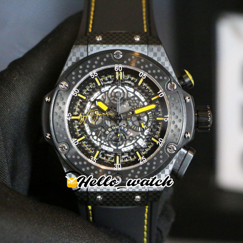 New 48mm PVD Black Steel Case Miyota Quartz Chronogrpah Mens Watch Skeleton Dial Rubber Strap Sport High Quality Watches Hello_watch, Custom waterproof service 
New 48mm PVD Black Steel Case Miyota Quartz Chronogrpah Mens Watch Skeleton Dial Rubber Strap Sport High Quality Watches Hello_watch, Custom waterproof service