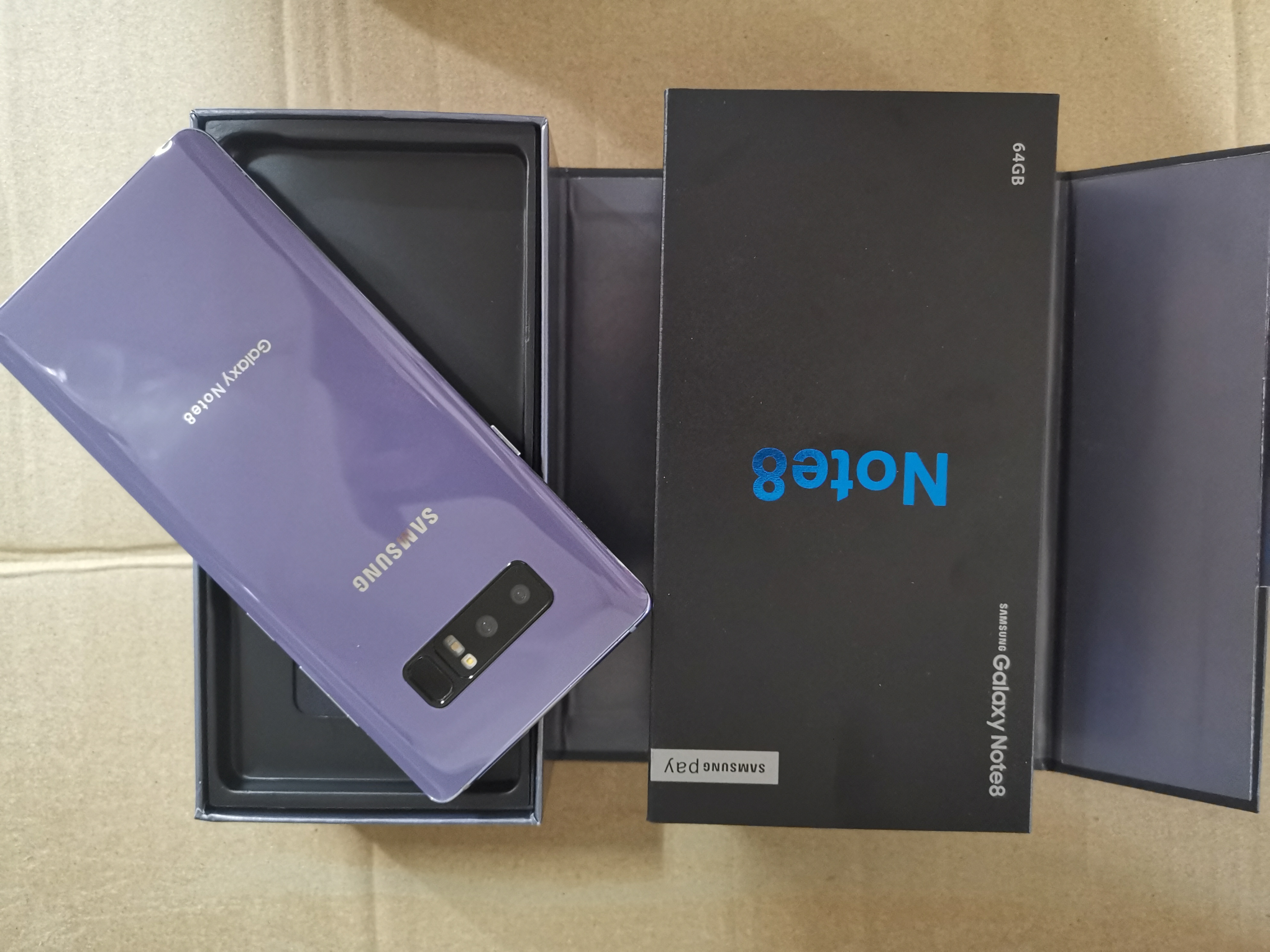 Samsung Galaxy Note8 Note 8 N950U N950U1 Original Unlocked LTE Cellphone Octa Core 6.3" Dual 12MP 6G RAM 64G ROM Snapdragon 835