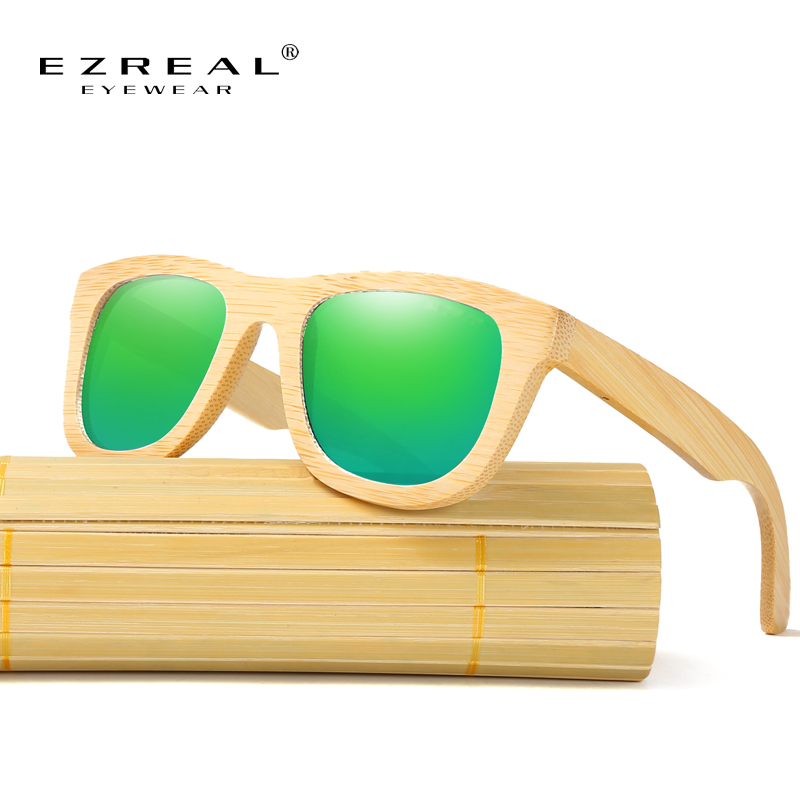 EZREAL Wood Sunglasses Frame Handmade Bamboo Sunglasses Men Wooden Sun glasses for Women Polarized masculino
EZREAL Wood Sunglasses Frame Handmade Bamboo Sunglasses Men Wooden Sun glasses for Women Polarized masculino