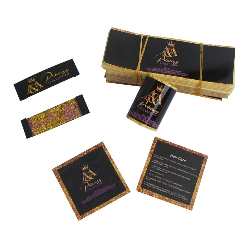 Custom logo printing Virgin Hair extensions bundles wrap stickers wig name woven labels tags paper hang tag labels packing
Custom logo printing Virgin Hair extensions bundles wrap stickers wig name woven labels tags paper hang tag labels packing