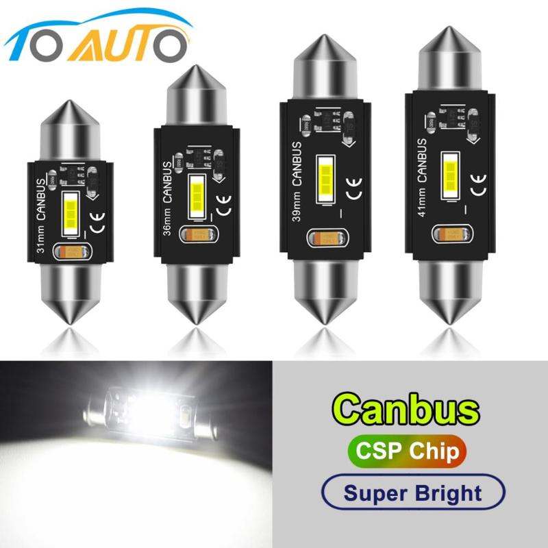 Festoon 31mm 36mm 39mm 41mm LED C5W LED Car Lights Canbus Error Free Bulb Interior Dome Door Map Light Auto Lamp 12V, As pic
Festoon 31mm 36mm 39mm 41mm LED C5W LED Car Lights Canbus Error Free Bulb Interior Dome Door Map Light Auto Lamp 12V, As pic