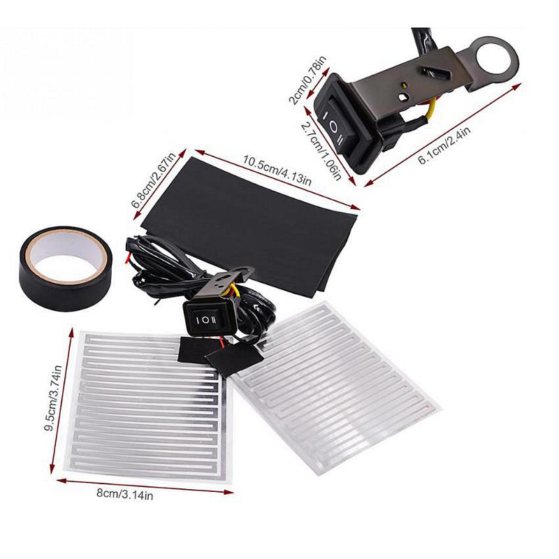 Motorcycle handle heater 12V car heating handle cover Heated Hand Grips E-bike Handlebar Heater Warmer Kit
Motorcycle handle heater 12V car heating handle cover Heated Hand Grips E-bike Handlebar Heater Warmer Kit