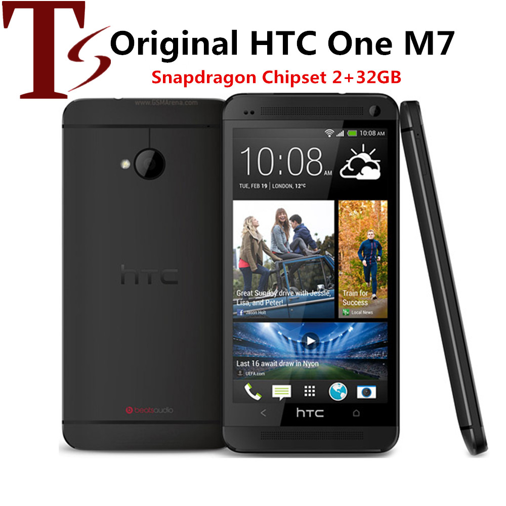 Unlocked Original Mobile Phones HTC ONE M7 2GB RAM 32GB ROM Smartphone 4.7inch Screen Android 5.0 Quad Core Touchscreen HTC M7
Unlocked Original Mobile Phones HTC ONE M7 2GB RAM 32GB ROM Smartphone 4.7inch Screen Android 5.0 Quad Core Touchscreen HTC M7