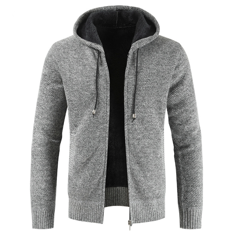 Men's Winter Thick Casual Sweater Cardigan Cotton Hooded Men Autumn Fashion Knitwear Outwear Warm Sweater Jumper Coat Men, Black
Men's Winter Thick Casual Sweater Cardigan Cotton Hooded Men Autumn Fashion Knitwear Outwear Warm Sweater Jumper Coat Men, Black