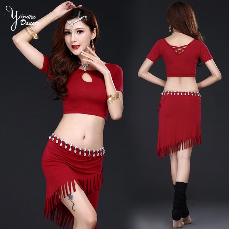 2020 Spring New Belly Dance Clothes Women High Quality Brand Modal Dance Practice Suit Triangle Hip Scarf Short Skirt Adultos, Black-2
2020 Spring New Belly Dance Clothes Women High Quality Brand Modal Dance Practice Suit Triangle Hip Scarf Short Skirt Adultos, Black-2