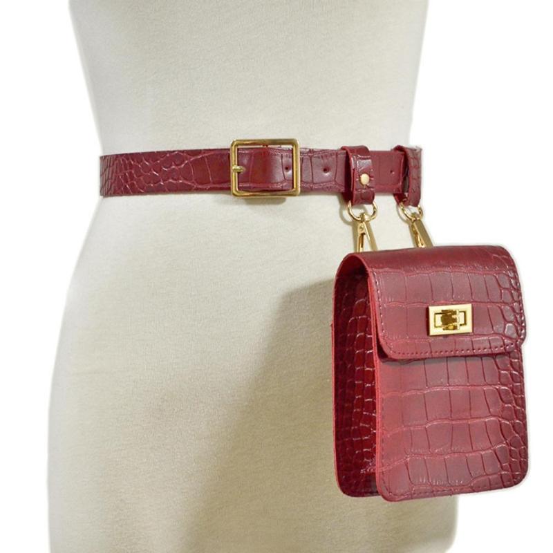 2020 Women Waist Bag Leather Female Belt With Bags Fashion Fanny Pack Waist Belt Bag Female Hip Bum Pouch Phone Bags, Black
2020 Women Waist Bag Leather Female Belt With Bags Fashion Fanny Pack Waist Belt Bag Female Hip Bum Pouch Phone Bags, Black