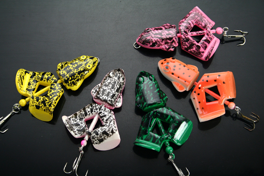 20pc/Lot Fishing Lure Plastic Crankbaits Frog Lures Floating Soft Tackle Baits 12.2g Mixed colors New
20pc/Lot Fishing Lure Plastic Crankbaits Frog Lures Floating Soft Tackle Baits 12.2g Mixed colors New