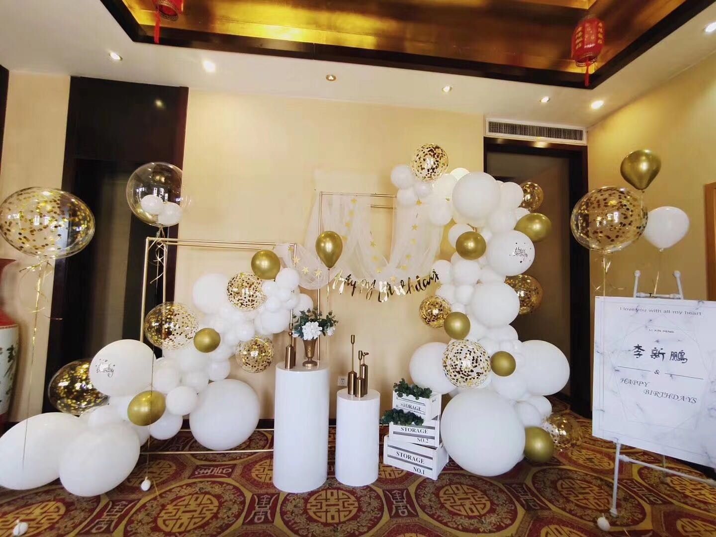 10pcs Outdoor Grand Event Backdrops Cylinder Plinth Pedestal Display Rack with Crystal Mirror Cake Stand for Birthday kids Party DIY Wedding