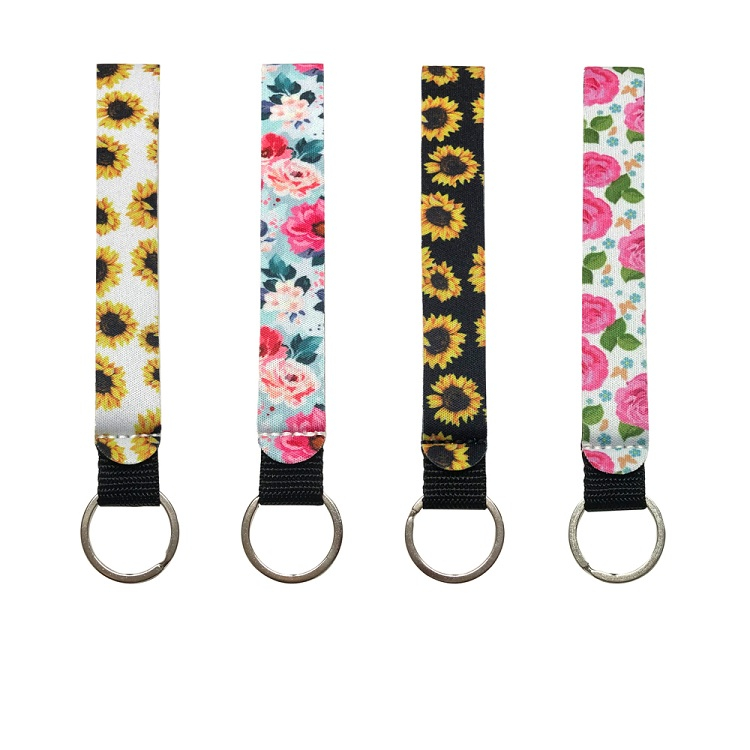 229 Styles Neoprene Hand Sanitizer Bottle Holder Keychain Bags 30ml Hand Sanitizer Bottle Wristlet Keychain Chapstick Holder