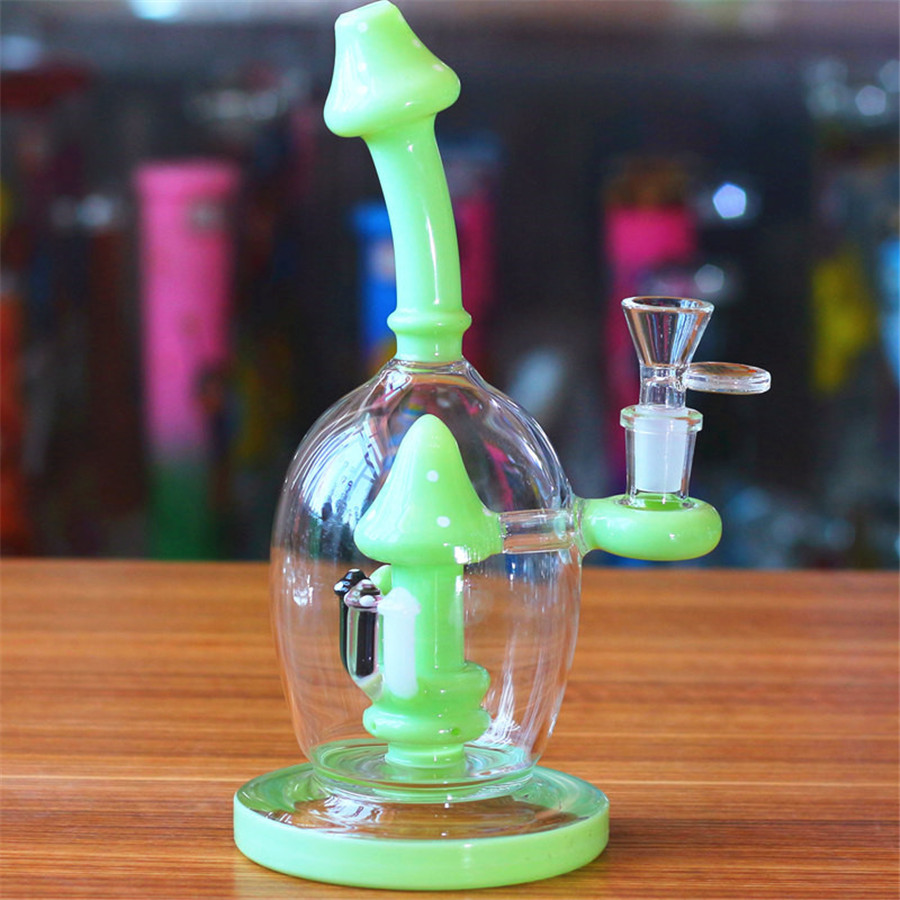 Newest Mushroom hookah Showerhead Perc Water Pipe Ball Style Oil Dab Rigs Unique glass Bong smoking pipes 14mm Joint With Quartz banger
Newest Mushroom hookah Showerhead Perc Water Pipe Ball Style Oil Dab Rigs Unique glass Bong smoking pipes 14mm Joint With Quartz banger