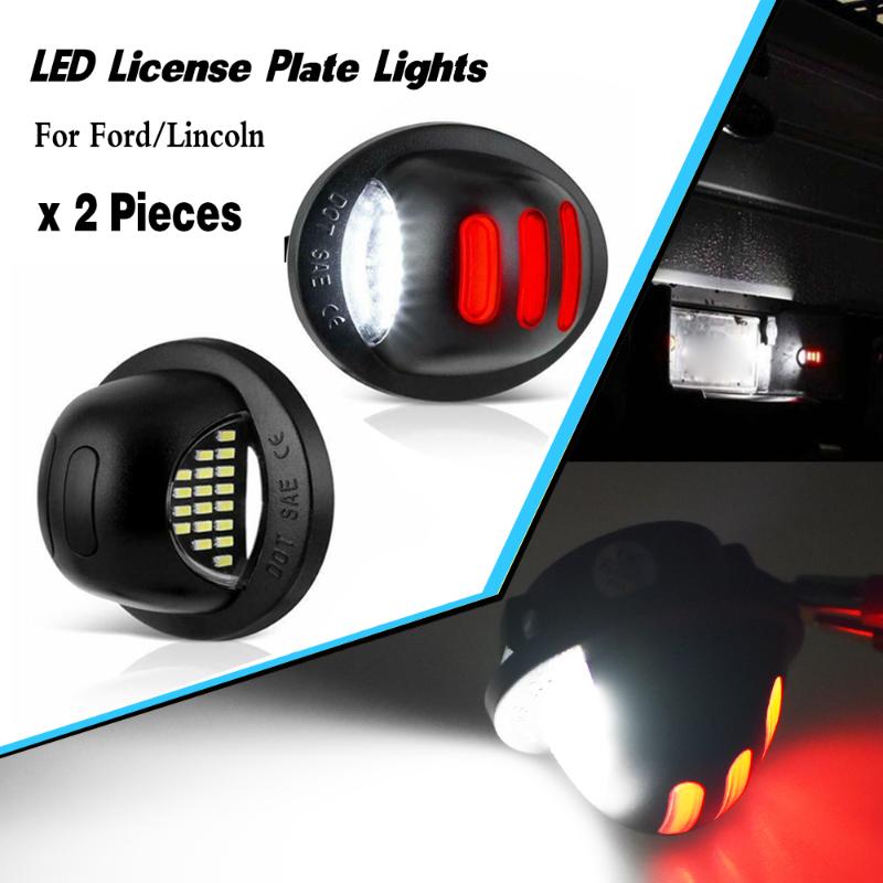 2PCS Car Led License Plate Lights auto number plate lamp for Bronco Ranger Excursion Expedition F-150 for Mark LT
2PCS Car Led License Plate Lights auto number plate lamp for Bronco Ranger Excursion Expedition F-150 for Mark LT