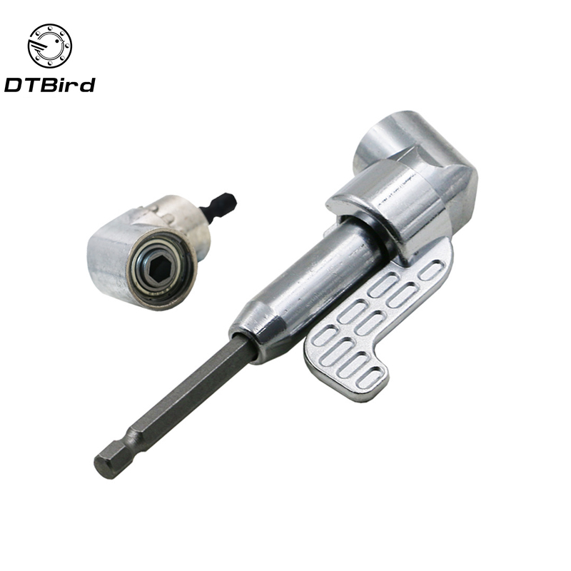 105 Degree Angle Extension Screw Driver Socket Holder Adapter Adjustable Bits Nozzles for Screwdriver Bit Right Angle Head DT6
105 Degree Angle Extension Screw Driver Socket Holder Adapter Adjustable Bits Nozzles for Screwdriver Bit Right Angle Head DT6