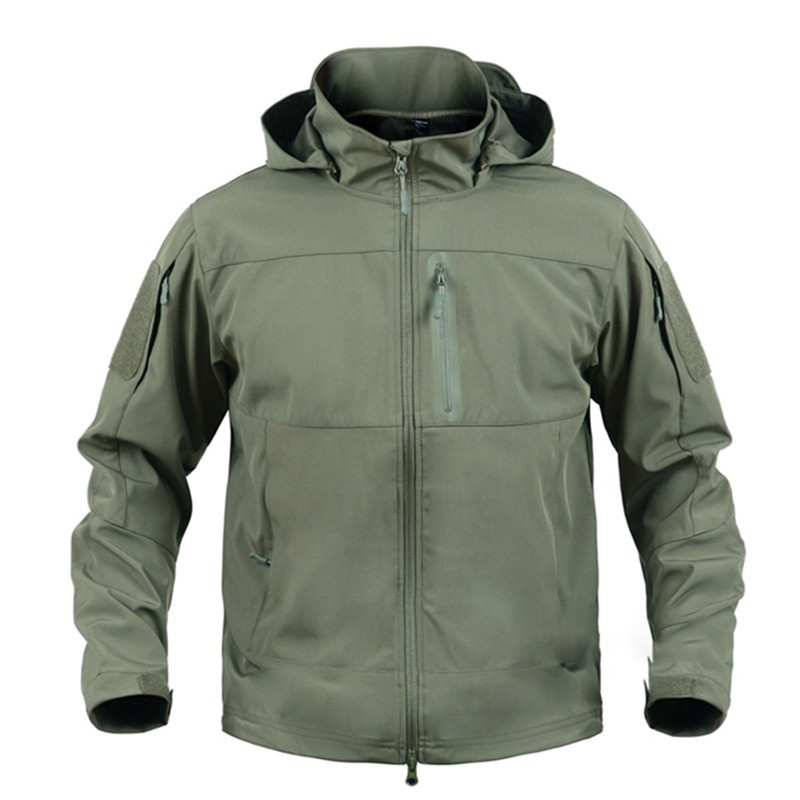 Outdoor Windproof Waterproof Jacket Autumn Men Hiking Camouflage Fleece Jacket Army Tactical Male Softshell Windbreaker, Black
Outdoor Windproof Waterproof Jacket Autumn Men Hiking Camouflage Fleece Jacket Army Tactical Male Softshell Windbreaker, Black