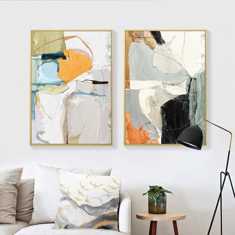 Modern Abstract Multi Colors Block Canvas Painting Wall Art Prints Posters Picture for Gallery Living Room Interior Home Decor
Modern Abstract Multi Colors Block Canvas Painting Wall Art Prints Posters Picture for Gallery Living Room Interior Home Decor