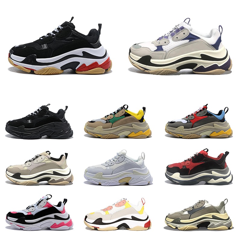 2020 Mens Triple s 17FW Running shoes women black red white green casual dad shoes tennis increasing platform Fashion sneakers 36-45, Item # 05
2020 Mens Triple s 17FW Running shoes women black red white green casual dad shoes tennis increasing platform Fashion sneakers 36-45, Item # 05
