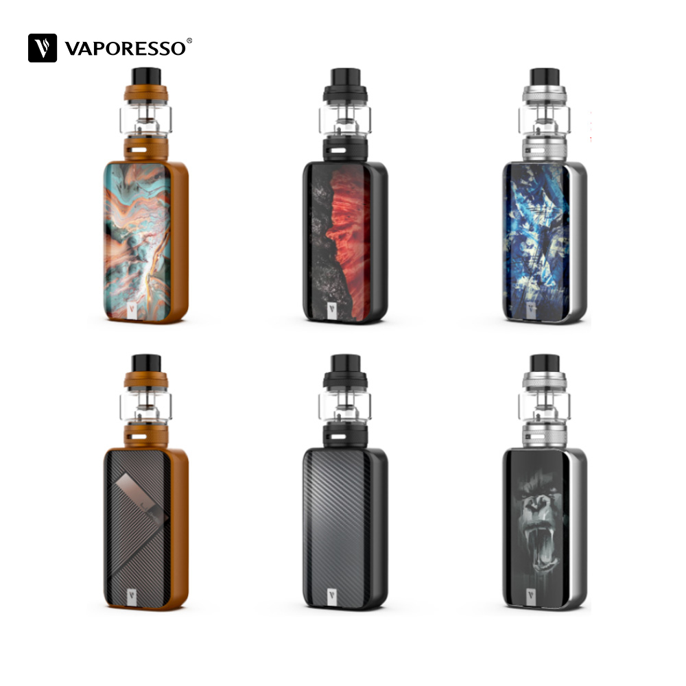 Vaporesso Luxe II 2 Kit 220W TC BOX Kit with NRG-S Tank 8ml Compatible with GT Searies Coils Powered by Dual External 18650
Vaporesso Luxe II 2 Kit 220W TC BOX Kit with NRG-S Tank 8ml Compatible with GT Searies Coils Powered by Dual External 18650