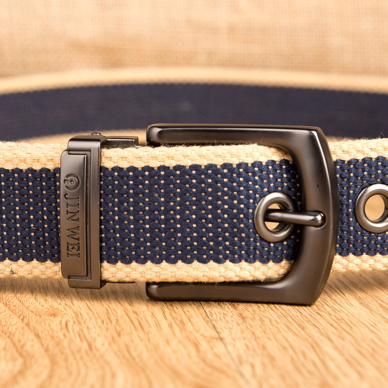 Military Tactical Belt Men Canvas Belts for Jeans Male Casual Metal Pin Detachable Buckle Straps Belt ceintures 140 150 160 cm LJ200901