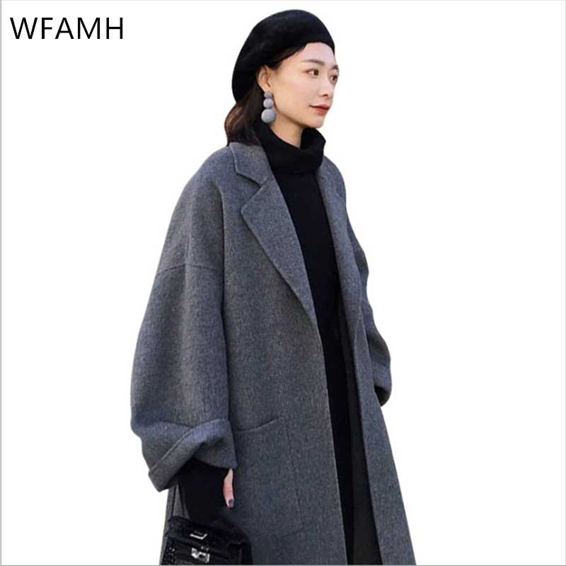Women' Classic Wool Cashmere Blend Loose Casual Overcoat Lapel Belted Long Coat Jackets Warm Outwear Cashmere Coats Lady cothes, Gray
Women' Classic Wool Cashmere Blend Loose Casual Overcoat Lapel Belted Long Coat Jackets Warm Outwear Cashmere Coats Lady cothes, Gray