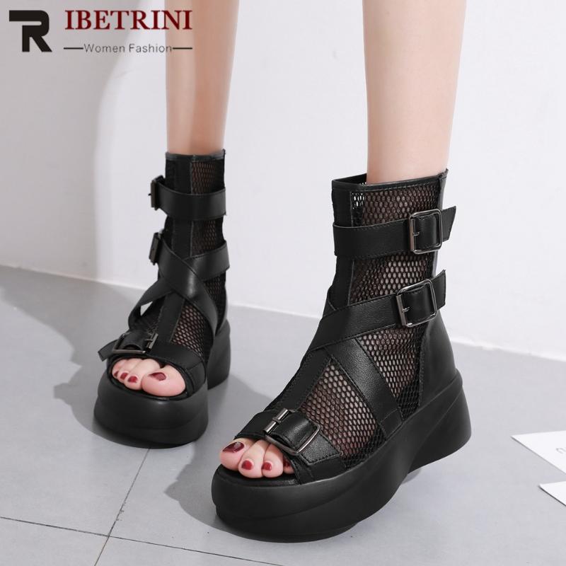 RIBETRINI Women Solid Black Summer Shoes Women Open Toe Platform Hollow Buckle Wedges Sandals Brand Classic Sandals
RIBETRINI Women Solid Black Summer Shoes Women Open Toe Platform Hollow Buckle Wedges Sandals Brand Classic Sandals