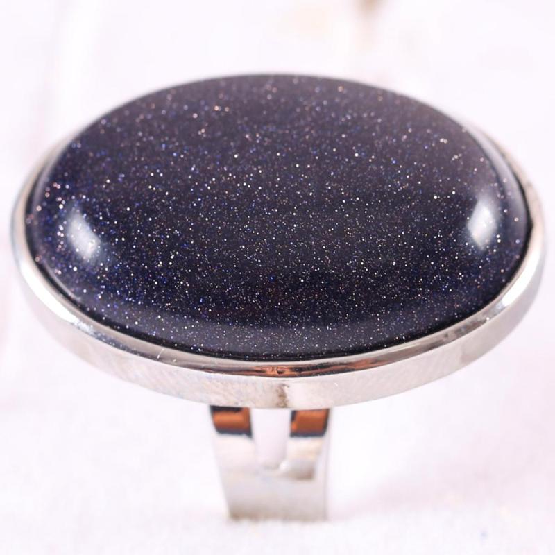 Ring Natural Stone Oval CAB Cabochon Bead Blue Sandstone Adjustable Finger Ring Jewelry For Women Gift Z120
Ring Natural Stone Oval CAB Cabochon Bead Blue Sandstone Adjustable Finger Ring Jewelry For Women Gift Z120