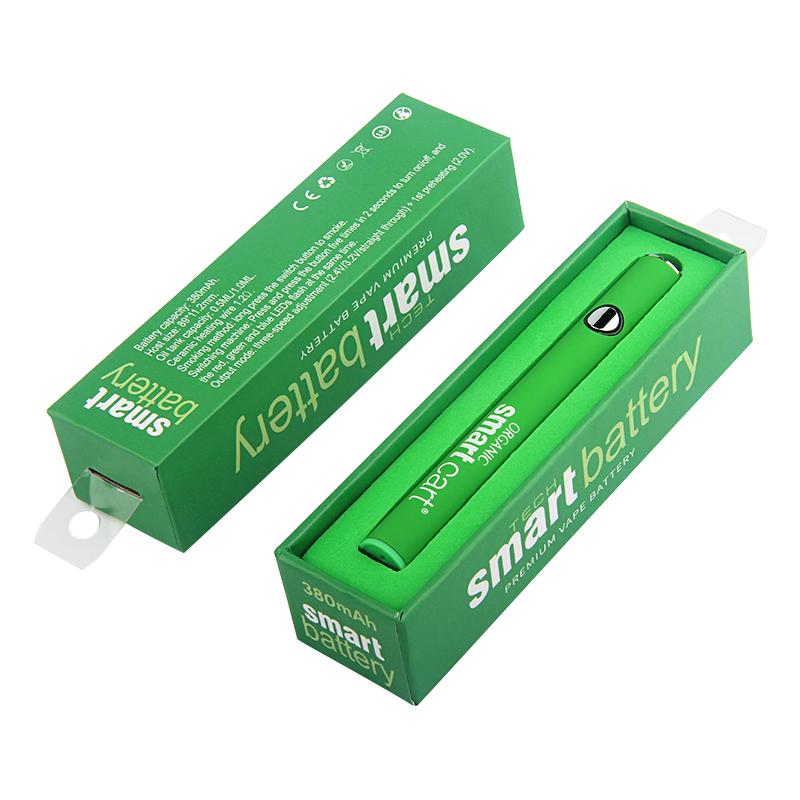 MOQ 1Pcs Ecig thick oil cartridge preheat variable voltage batteries 510 thread 380mah rapid pre-heat smart battery vape pen fit Smartcarts
MOQ 1Pcs Ecig thick oil cartridge preheat variable voltage batteries 510 thread 380mah rapid pre-heat smart battery vape pen fit Smartcarts