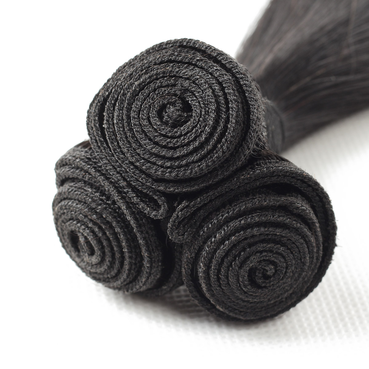 Ishow Funmi Hair 100A Double Drawn Straight Human Hair Bundles 3/4 PCS Brazilian Peruvian Malaysian Indian Hair Extensions for Women All Ages 8-28inch