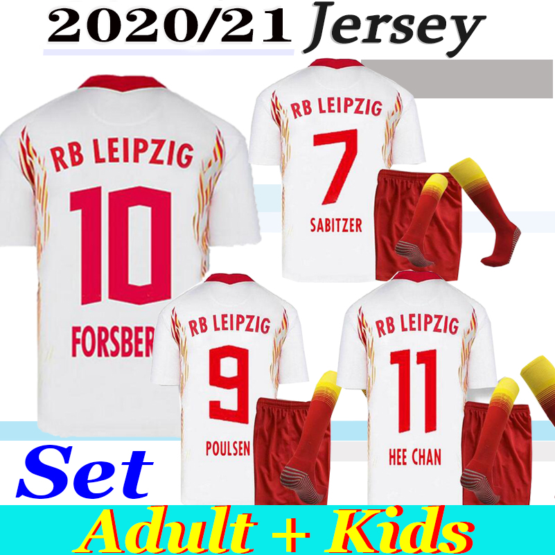 2020/21 Leipziges adult and kids set Soccer Jersey POULSEN Home Away white RB FORSBERG HALSTENBERG SABITZER uniforms Football Shirt jerseys
2020/21 Leipziges adult and kids set Soccer Jersey POULSEN Home Away white RB FORSBERG HALSTENBERG SABITZER uniforms Football Shirt jerseys