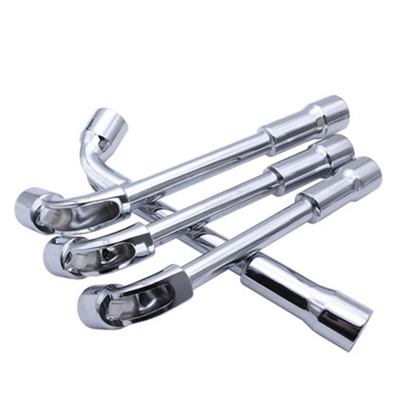 Pipe socket wrench L-shaped perforated elbow auto repair tool 7-shaped hexagonal double-head casing wrench socket set
Pipe socket wrench L-shaped perforated elbow auto repair tool 7-shaped hexagonal double-head casing wrench socket set