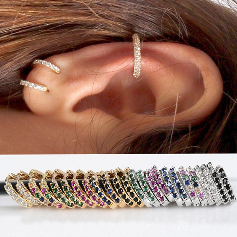 Women Crystal Small Hoop Earrings Rhinestone Ear Circle Stud Hoops Simple Girl Classic Minimal Earrings Charms
Women Crystal Small Hoop Earrings Rhinestone Ear Circle Stud Hoops Simple Girl Classic Minimal Earrings Charms