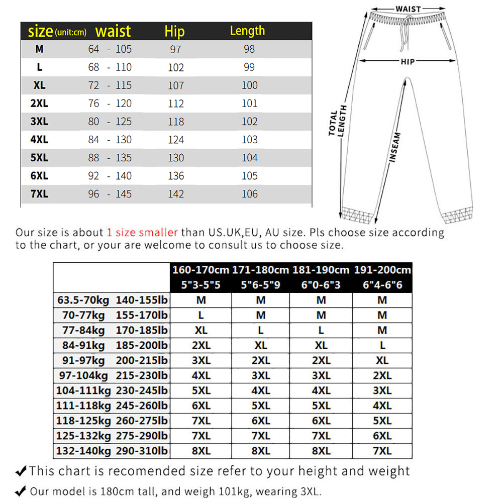 7XL 6XL XXXXL Man New Hip Hop Harajuku Joggers Streetwear Mens Pockets Harem Pants Male Summer Ankle-length Pants Oversize 200925