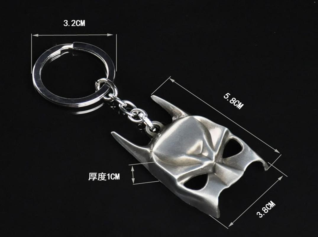 Hot sales 2020 Car Ornaments Mask Dark Knight Mask Model Zinc alloy key chain pendant
Hot sales 2020 Car Ornaments Mask Dark Knight Mask Model Zinc alloy key chain pendant