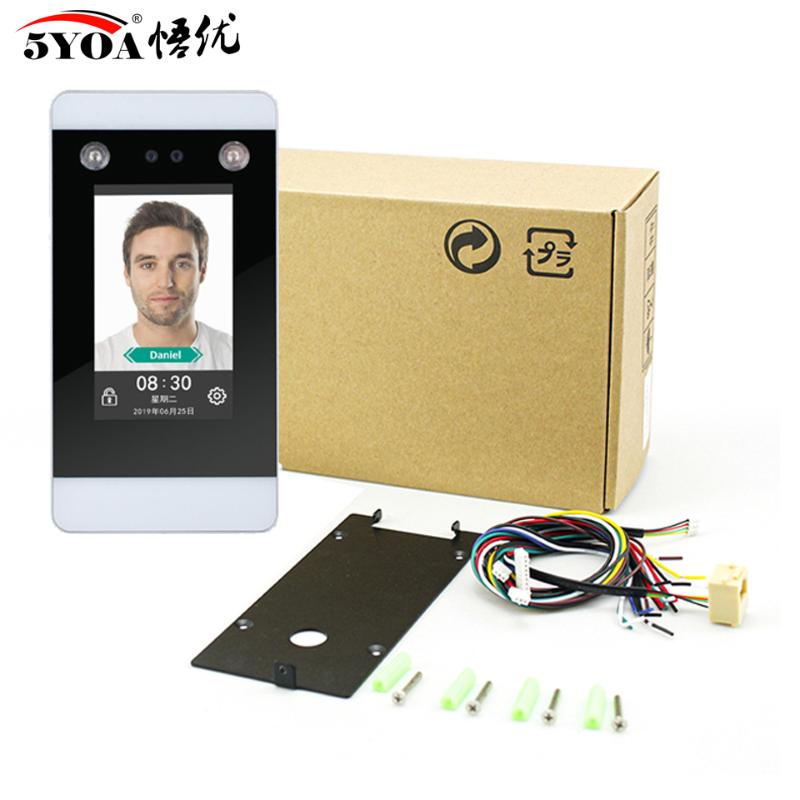 Dynamic Face Recognition Access Control system Wifi TCP IP Device 4.3 inch Touch Screen Facial punch card HD Camera Attendance
Dynamic Face Recognition Access Control system Wifi TCP IP Device 4.3 inch Touch Screen Facial punch card HD Camera Attendance
