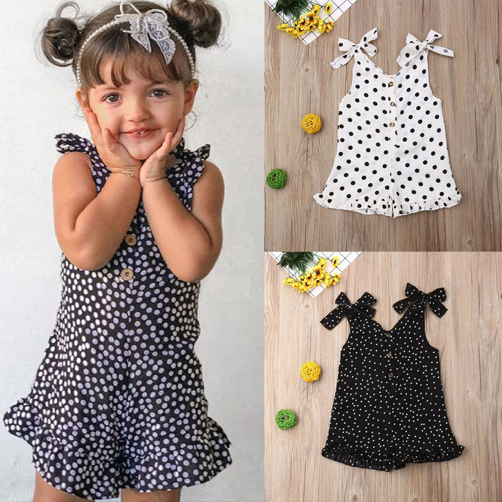 Newborns Kids Girls Romper Polka Dot Suspenders Romper Jumpsuits Outfits Clothes Summer Toddler Rompers Girls
Newborns Kids Girls Romper Polka Dot Suspenders Romper Jumpsuits Outfits Clothes Summer Toddler Rompers Girls