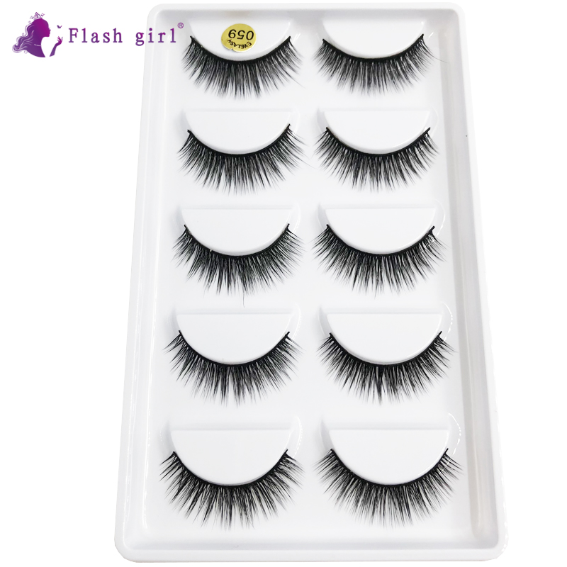 Flash Girl 100% Mink Eyelashes Wispy Fluffy Lashes 3D Makeup Volume Crisscross Reusable False Eyelash Beauty Fashion Tool 059
Flash Girl 100% Mink Eyelashes Wispy Fluffy Lashes 3D Makeup Volume Crisscross Reusable False Eyelash Beauty Fashion Tool 059