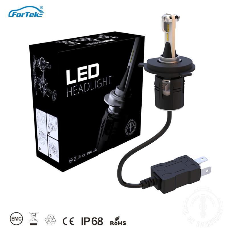 FORTEK Car LED Headlight Bulbs All-in-One Conversion Kit Low Beam/Fog Light Bulb 7200lm/set (3600lm per bulb) 6000K H1/H3/H4/H7
FORTEK Car LED Headlight Bulbs All-in-One Conversion Kit Low Beam/Fog Light Bulb 7200lm/set (3600lm per bulb) 6000K H1/H3/H4/H7
