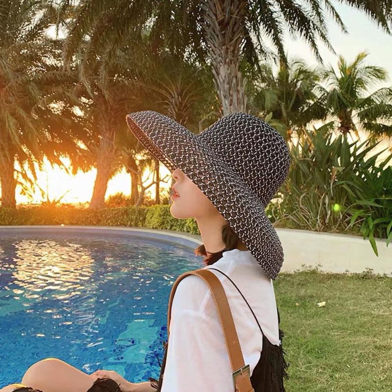 Summer Ladies Beach Big Holiday Women Sun Hat Visor Retro Round Top Travel Sea Wide Brim Casual Dome Vintage, White
Summer Ladies Beach Big Holiday Women Sun Hat Visor Retro Round Top Travel Sea Wide Brim Casual Dome Vintage, White