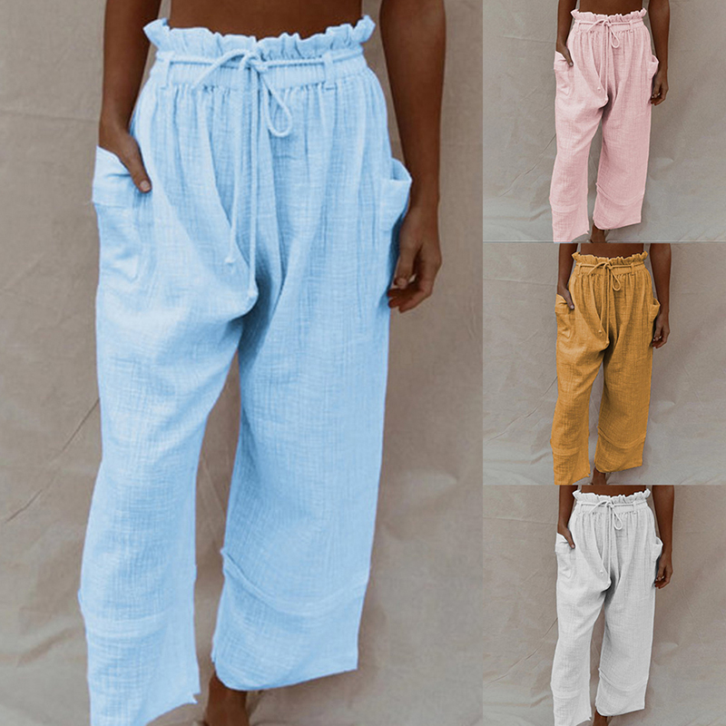 2020 New Loose Leisure Yoga Pants Women Wide Leg Sports Pants With Pockets Soft Running Jogging Summer Solid High Waist, Pink
2020 New Loose Leisure Yoga Pants Women Wide Leg Sports Pants With Pockets Soft Running Jogging Summer Solid High Waist, Pink
