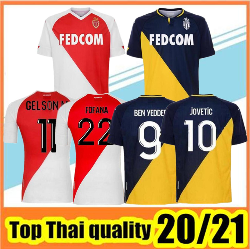 2020 2021 Top Quality AS Monaco BEN YEDDER Soccer Jerseys JOVETIC GOLOVIN 20 21 maillot de foot Flocage JORGE Men Kids Football Shirt, Home
2020 2021 Top Quality AS Monaco BEN YEDDER Soccer Jerseys JOVETIC GOLOVIN 20 21 maillot de foot Flocage JORGE Men Kids Football Shirt, Home