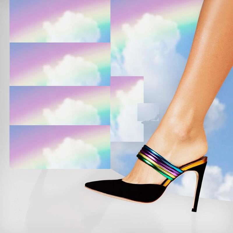 2020 Summer New Rainbow Tape Sandals Toed Sexy Thin Heels Women High Heels Sandals Slippers Pumps Gladiator Black
2020 Summer New Rainbow Tape Sandals Toed Sexy Thin Heels Women High Heels Sandals Slippers Pumps Gladiator Black